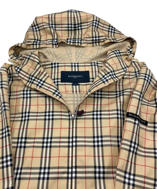BURBERRY GOLF（バーバリーゴルフ）BURBERRY GOLF (バーバリーゴルフ) ノバチェックジャケット ベージュ サイズ:Lの古着・服飾アイテム