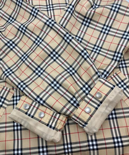 BURBERRY GOLF（バーバリーゴルフ）BURBERRY GOLF (バーバリーゴルフ) ノバチェックジャケット ベージュ サイズ:Lの古着・服飾アイテム
