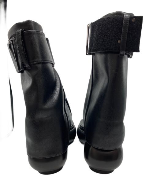 THEREDTHREAD（ザレッドスレッド）theredthread (ザレッドスレッド) S socks cover boots ブラック サイズ:37の古着・服飾アイテム