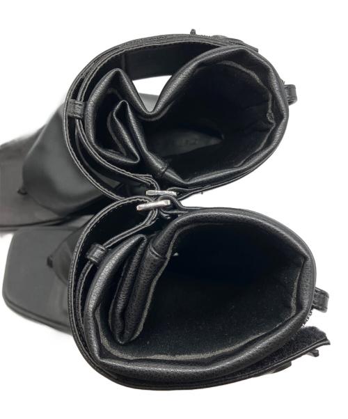 THEREDTHREAD（ザレッドスレッド）theredthread (ザレッドスレッド) S socks cover boots ブラック サイズ:37の古着・服飾アイテム
