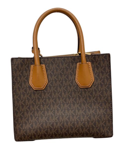 MICHAEL KORS（マイケルコース）MICHAEL KORS (マイケルコース) Mercer Logo Crossbody ブラウン サイズ:-の古着・服飾アイテム