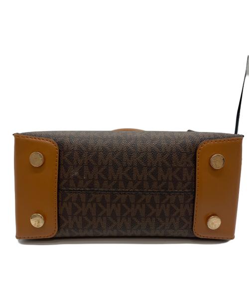 MICHAEL KORS（マイケルコース）MICHAEL KORS (マイケルコース) Mercer Logo Crossbody ブラウン サイズ:-の古着・服飾アイテム