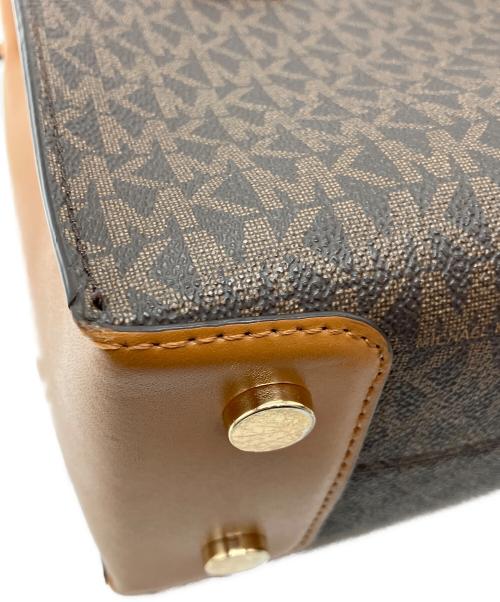MICHAEL KORS（マイケルコース）MICHAEL KORS (マイケルコース) Mercer Logo Crossbody ブラウン サイズ:-の古着・服飾アイテム