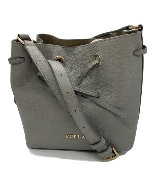 FURLA（フルラ）FURLA (フルラ) COSTANZA ショルダーバッグ　 グレーの古着・服飾アイテム