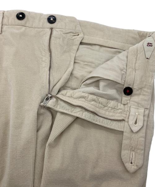 BRIGLIA 1949（ブリリア 1949）BRIGLIA 1949 (ブリリア 1949) BG04 コットンストレッチ ノープリーツ パンツ ベージュ サイズ:48の古着・服飾アイテム