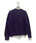 POLO RALPH LAUREN (ポロ・ラルフローレン) ウールカシミヤ混ロゴニット パープル サイズ:S：11000円