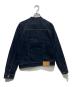 si-si-si Comfort (スースースーコンフォート) スタンドカラーベーシックデニムジャケット インディゴ サイズ:38：12000円