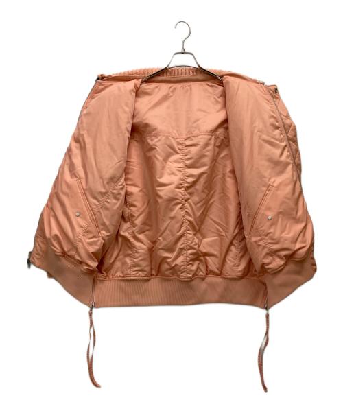MAISON SPECIAL（メゾンスペシャル）MAISON SPECIAL (メゾンスペシャル) Multiway Knit Collar MA-1 オリーブ サイズ:Fの古着・服飾アイテム