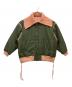 MAISON SPECIAL（メゾンスペシャル）の古着「Multiway Knit Collar MA-1」｜オリーブ