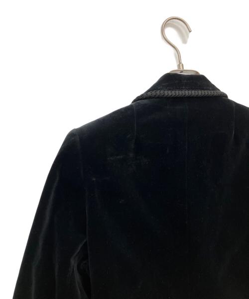 CHANEL（シャネル）CHANEL (シャネル) ベロアセットアップ ブラック サイズ:6の古着・服飾アイテム