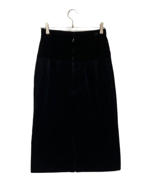 CHANEL（シャネル）CHANEL (シャネル) ベロアセットアップ ブラック サイズ:6の古着・服飾アイテム