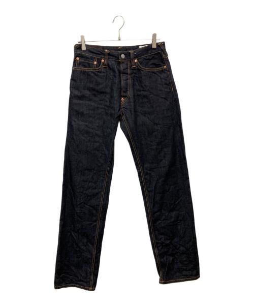 EVISU（エヴィス）EVISU (エヴィス) ダイコックプリントバギージーンズ #2000 インディゴ サイズ:28の古着・服飾アイテム