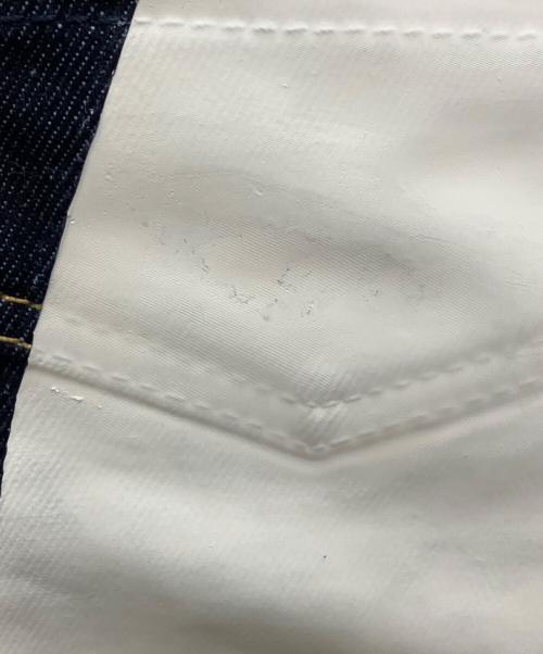 EVISU（エヴィス）EVISU (エヴィス) ダイコックプリントバギージーンズ #2000 インディゴ サイズ:28の古着・服飾アイテム