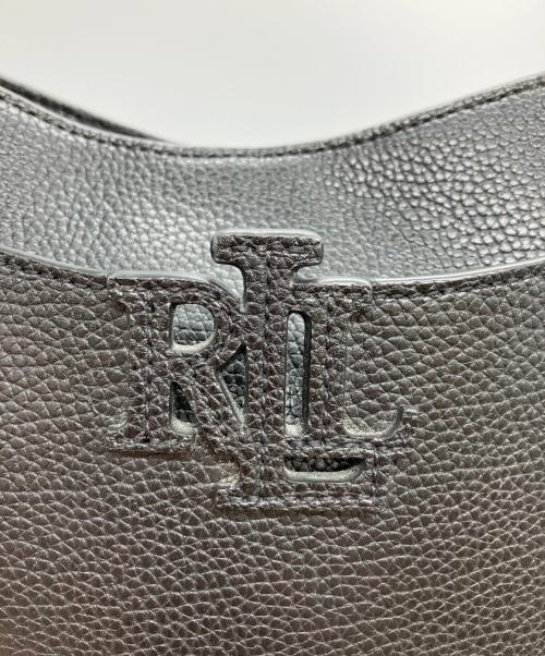 LAUREN RALPH LAUREN（ローレンラルフローレン）LAUREN RALPH LAUREN (ローレンラルフローレン) ショルダーバッグ ブラックの古着・服飾アイテム