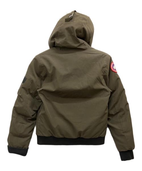 CANADA GOOSE（カナダグース）CANADA GOOSE (カナダグース) Labrador Bomber Hooded Fur Down Jacket オリーブ サイズ:Sの古着・服飾アイテム