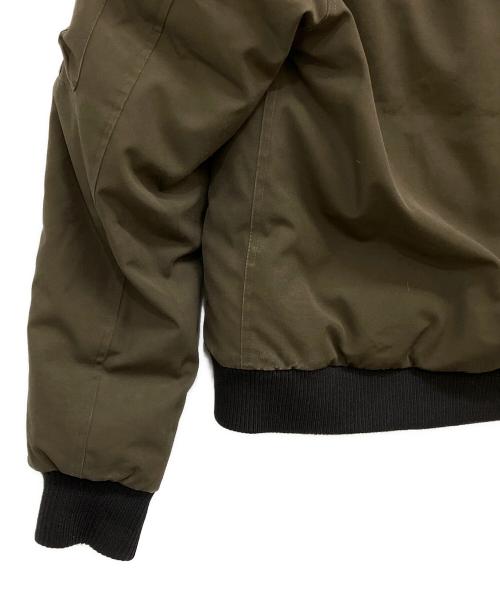 CANADA GOOSE（カナダグース）CANADA GOOSE (カナダグース) Labrador Bomber Hooded Fur Down Jacket オリーブ サイズ:Sの古着・服飾アイテム