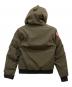 CANADA GOOSE (カナダグース) Labrador Bomber Hooded Fur Down Jacket オリーブ サイズ:S：30000円