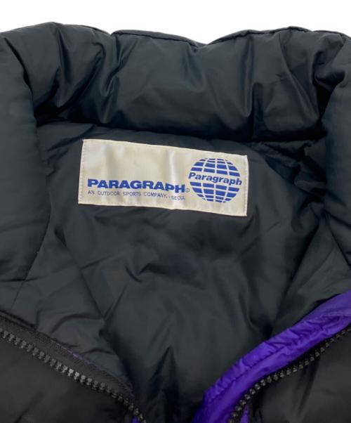 paragraph（パラグラフ）paragraph (パラグラフ) ダウンジャケット パープル サイズ:-の古着・服飾アイテム