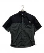 THE NORTH FACEザ ノース フェイス）の古着「ショートスリーブ ヌプシ シャツ」｜ブラック