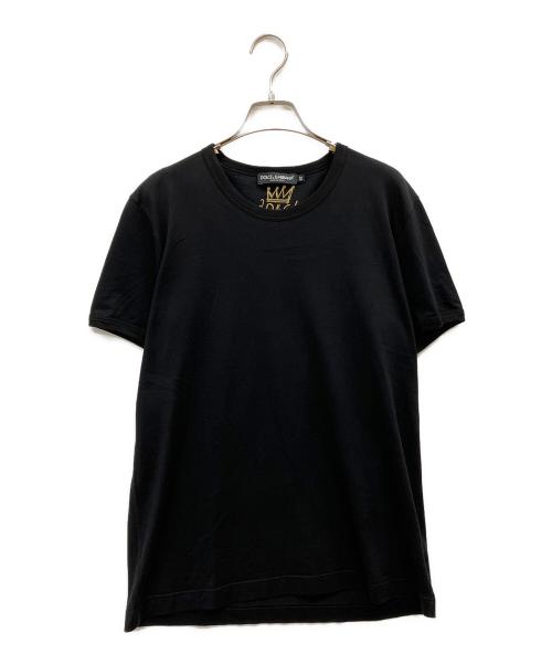 DOLCE & GABBANA（ドルチェ＆ガッバーナ）DOLCE & GABBANA (ドルチェ＆ガッバーナ) Tシャツ ブラック サイズ:SIZE42の古着・服飾アイテム