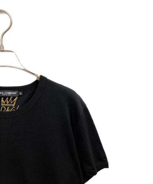 DOLCE & GABBANA（ドルチェ＆ガッバーナ）DOLCE & GABBANA (ドルチェ＆ガッバーナ) Tシャツ ブラック サイズ:SIZE42の古着・服飾アイテム