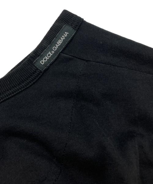 DOLCE & GABBANA（ドルチェ＆ガッバーナ）DOLCE & GABBANA (ドルチェ＆ガッバーナ) Tシャツ ブラック サイズ:SIZE42の古着・服飾アイテム