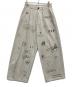 Knuth Marf（クヌースマーフ）の古着「high waist tattoo pants」｜ベージュ