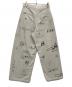 Knuth Marf (クヌースマーフ) high waist tattoo pants ベージュ サイズ:S：14000円