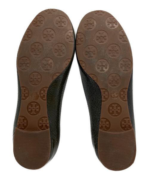 TORY BURCH（トリーバーチ）TORY BURCH (トリーバーチ) バレエシューズ グレー サイズ:5Mの古着・服飾アイテム