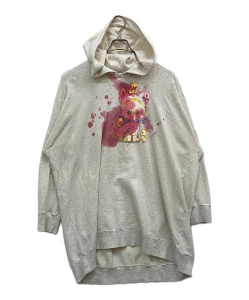 Vivienne Westwood RED LABEL（ヴィヴィアンウエストウッドレッドレーベル）Vivienne Westwood RED LABEL (ヴィヴィアンウエストウッドレッドレーベル) ワインステインキャットプリントパーカー ライトグレー サイズ:Freeの古着・服飾アイテム