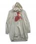 Vivienne Westwood RED LABEL（ヴィヴィアンウエストウッドレッドレーベル）の古着「ワインステインキャットプリントパーカー」｜ライトグレー