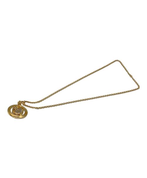 Vivienne Westwood（ヴィヴィアンウエストウッド）Vivienne Westwood (ヴィヴィアンウエストウッド) SMALL ORB PENDANT ゴールドの古着・服飾アイテム