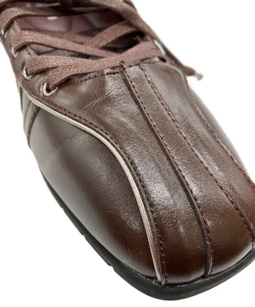 ROCKFISH WEATHER WEAR（ロックフィッシュ ウェザーウェア）ROCKFISH WEATHER WEAR (ロックフィッシュ ウェザーウェア) BLISS LACEUP SNEAKERS V2 ブラウン サイズ:UK4の古着・服飾アイテム