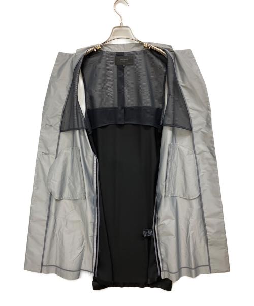 ARTISAN（アルチザン）ARTISAN (アルチザン) ライトタフタ ロングジレ グレー サイズ:9の古着・服飾アイテム