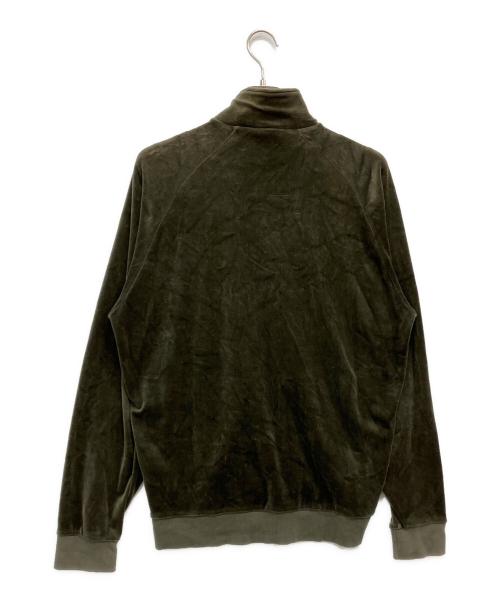 adidas（アディダス）adidas (アディダス) ベロアトラックジャケット オリーブ サイズ:SIZE0の古着・服飾アイテム