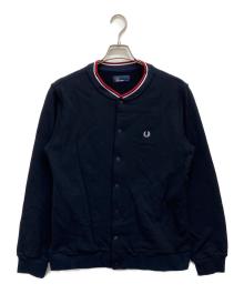FRED PERRY（フレッドペリー）の古着「スナップボタンジャケット」｜ネイビー