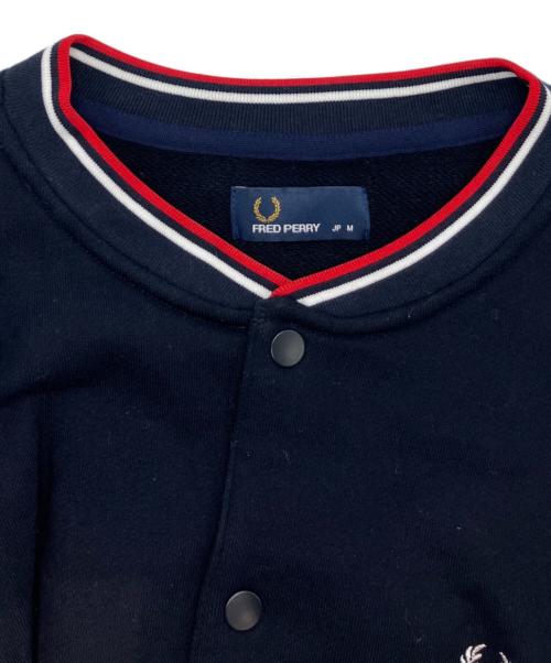 FRED PERRY（フレッドペリー）FRED PERRY (フレッドペリー) スナップボタンジャケット ネイビー サイズ:Mの古着・服飾アイテム