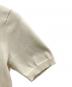 中古・古着 CLANE (クラネ) SHOULDER PADS POLO KNIT TOPS ベージュ サイズ:SIZE1：7000円