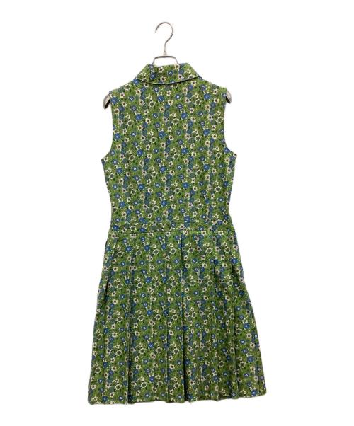 TORY BURCH（トリーバーチ）TORY BURCH (トリーバーチ) 花柄ワンピース 黄緑 サイズ:M 未使用品の古着・服飾アイテム