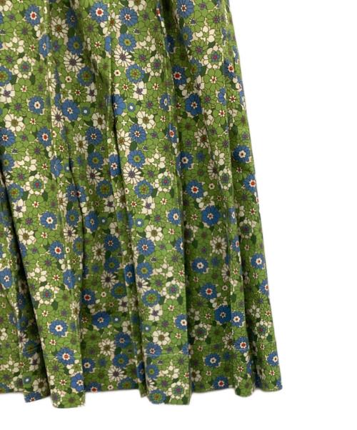 TORY BURCH（トリーバーチ）TORY BURCH (トリーバーチ) 花柄ワンピース 黄緑 サイズ:M 未使用品の古着・服飾アイテム
