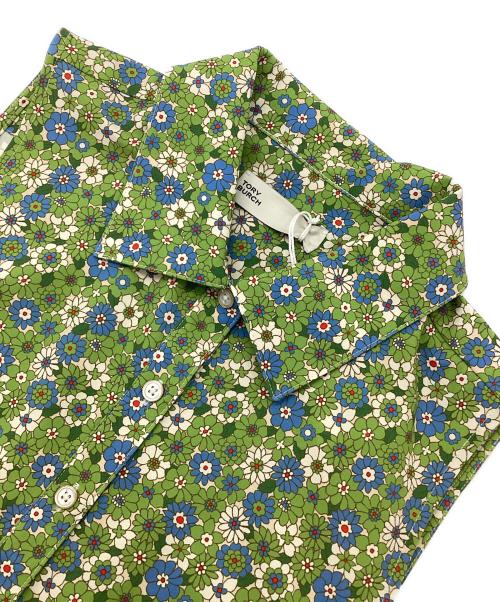 TORY BURCH（トリーバーチ）TORY BURCH (トリーバーチ) 花柄ワンピース 黄緑 サイズ:M 未使用品の古着・服飾アイテム