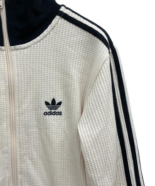 adidas（アディダス）adidas (アディダス) ワッフルクラシックトラックトップ ブラック×ベージュ サイズ:Sの古着・服飾アイテム