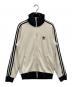 adidas（アディダス）の古着「ワッフルクラシックトラックトップ」｜ブラック×ベージュ
