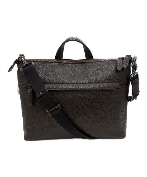 FUJI TAKA（フジ タカ）fuji taka (フジ タカ) レザーバッグ ブラウンの古着・服飾アイテム