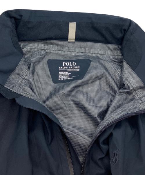 POLO RALPH LAUREN（ポロ・ラルフローレン）POLO RALPH LAUREN (ポロ・ラルフローレン) スタンドカラージャケット ネイビー サイズ:XLの古着・服飾アイテム