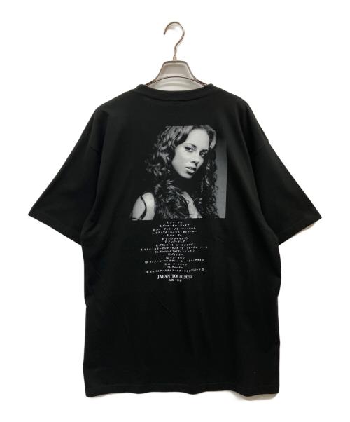 ALICIA KEYS（アリシアキーズ）alicia keys (アリシアキーズ) Tシャツ ブラック サイズ:Lの古着・服飾アイテム