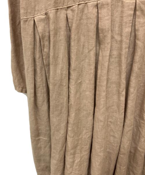 nest Robe（ネストローブ）nest Robe (ネストローブ) ワンピース ブラウン サイズ:Fの古着・服飾アイテム