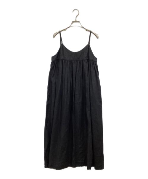 nest Robe（ネストローブ）nest Robe (ネストローブ) キャミソールワンピース ブラック サイズ:Fの古着・服飾アイテム