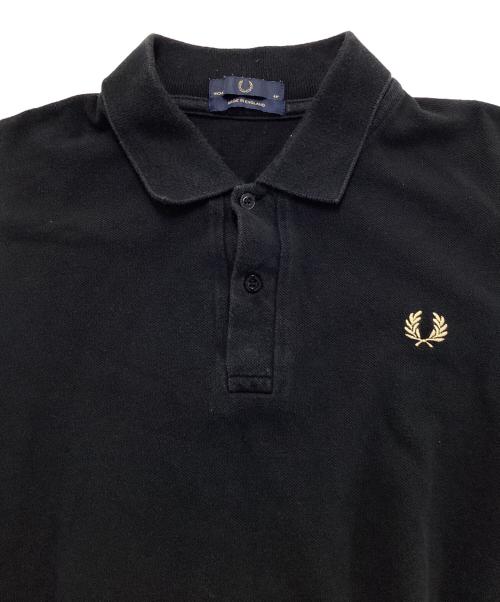 FRED PERRY（フレッドペリー）FRED PERRY (フレッドペリー) ポロシャツ ブラック サイズ:UK44の古着・服飾アイテム