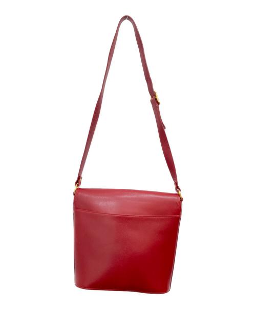 LONGCHAMP（ロンシャン）LONGCHAMP (ロンシャン) ショルダーバッグ レッドの古着・服飾アイテム